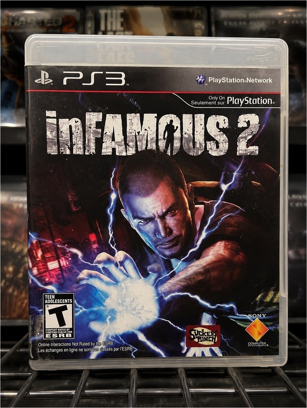 inFAMOUS 2 PS3 Complete With Manual Tested Working